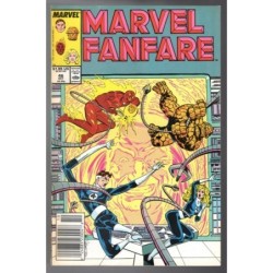 MARVEL FANFARE 46 - MARVEL 1989 - BAGGED BOARDED - VF (8.0)