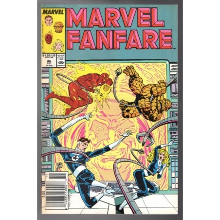 MARVEL FANFARE 46 - MARVEL 1989 - BAGGED BOARDED - VF (8.0)
