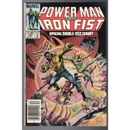 POWER MAN AND IRON FIST 100 - MARVEL 1983 - BAGGED BOARDED - VF+(8.5)