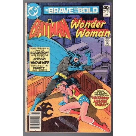 THE BRAVE AND THE BOLD 158 - DC 1980 - BAGGED BOARDED - VG (4.0)