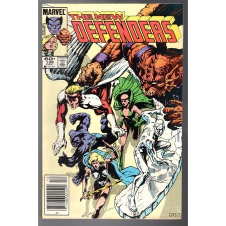THE NEW DEFENDERS 138 - MARVEL 1984 - BAGGED BOARDED - FN (6.0)