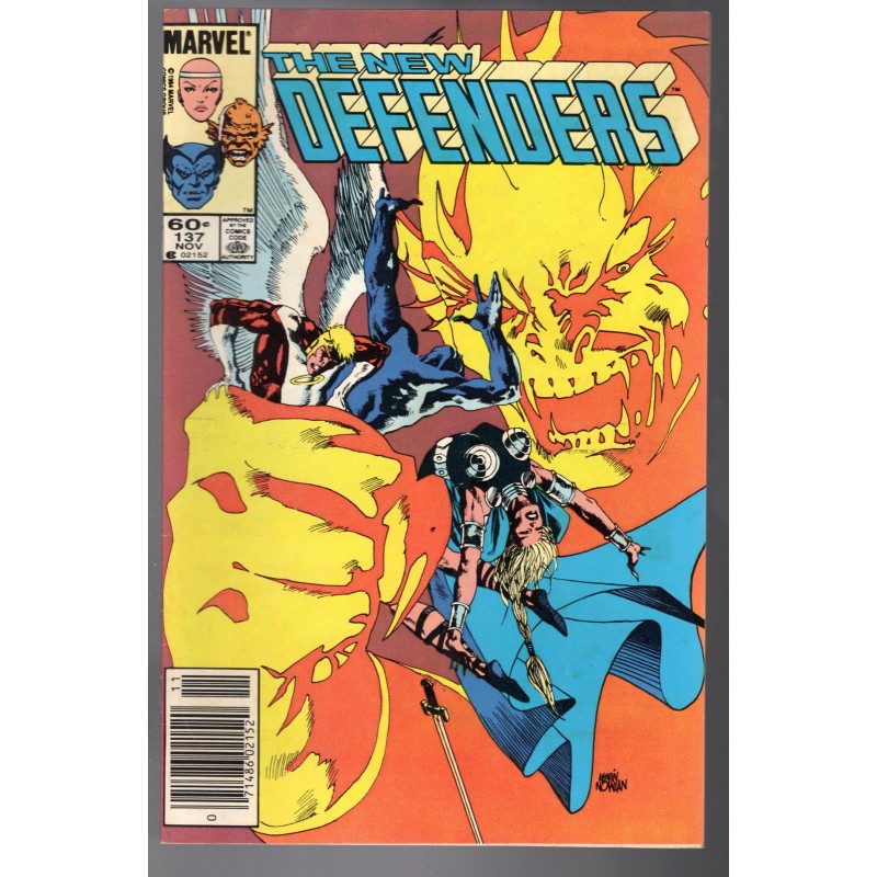 THE NEW DEFENDERS 137 - MARVEL 1984 - BAGGED BOARDED - NM (9.4)