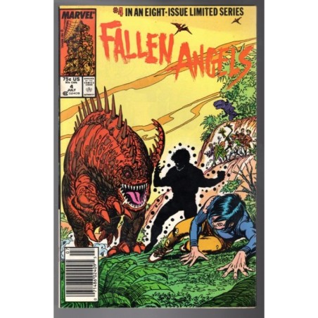 FALLEN ANGELS 4 - MARVEL 1987 - BAGGED BOARDED - VF+(8.5)