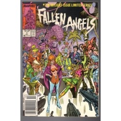 FALLEN ANGELS 7 - MARVEL 1987 - BAGGED BOARDED - VF (8.0)