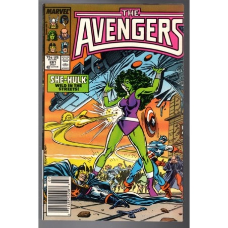 THE AVENGERS 281 - MARVEL 1987 - BAGGED BOARDED - VF (8.0)