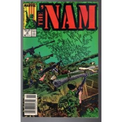 THE 'NAM 12 - MARVEL 1987 - BAGGED BOARDED - VF+(8.5)