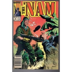 THE 'NAM 14 - MARVEL 1988 - BAGGED BOARDED - VF (8.0)