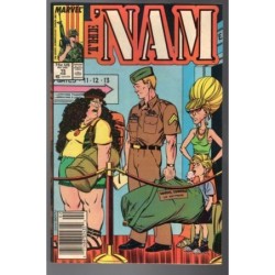 THE 'NAM 15 - MARVEL 1988 - BAGGED BOARDED - VF (8.0)