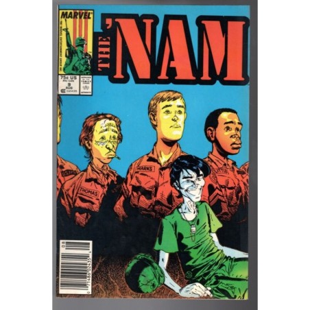 THE 'NAM 9 - MARVEL 1987 - BAGGED BOARDED - NM (9.4)
