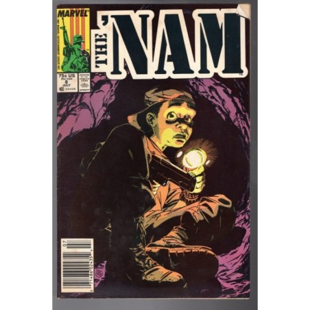 THE 'NAM 8 - MARVEL 1987 - BAGGED BOARDED - VF-(7.5)
