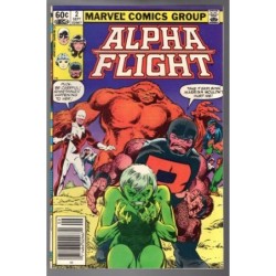 ALPHA FLIGHT 2 - MARVEL 1983 - BAGGED BOARDED - VF+(8.5)