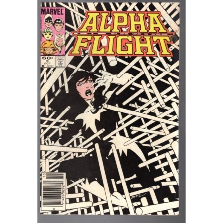 ALPHA FLIGHT 3 - MARVEL 1983 - BAGGED BOARDED - FN+(6.5)