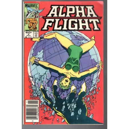 ALPHA FLIGHT 4 - MARVEL 1983 - BAGGED BOARDED - FN (6.0)