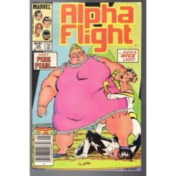 ALPHA FLIGHT 22 - MARVEL 1985 - BAGGED BOARDED - NM-(9.2)