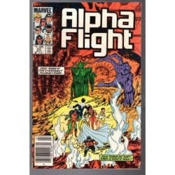 ALPHA FLIGHT 24 - MARVEL 1985 - BAGGED BOARDED - FN/VF (7.0)