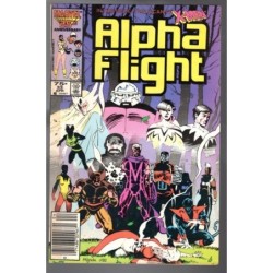 ALPHA FLIGHT 33 - MARVEL 1986 - BAGGED BOARDED - VF (8.0)