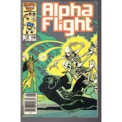 ALPHA FLIGHT 35 - MARVEL 1986 - BAGGED BOARDED - FN+(6.5)