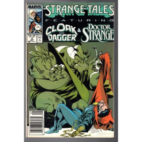 STRANGE TALES 6 - MARVEL 1987 - BAGGED BOARDED - NM-(9.2)