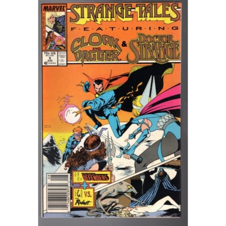 STRANGE TALES 5 - MARVEL 1987 - BAGGED BOARDED - VF (8.0)