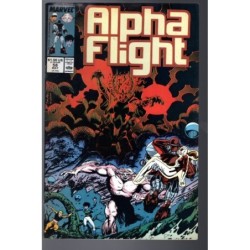ALPHA FLIGHT 58 - MARVEL 1988 - BAGGED BOARDED - VF (8.0)