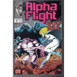 ALPHA FLIGHT 64 - MARVEL 1988 - BAGGED BOARDED - VF+(8.5)