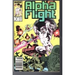 ALPHA FLIGHT 51 - MARVEL 1987 - BAGGED BOARDED - VF (8.0)