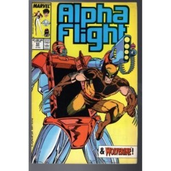 ALPHA FLIGHT 53 - MARVEL 1987 - BAGGED BOARDED - FN/VF (7.0)