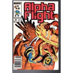 ALPHA FLIGHT 49 - MARVEL 1987 - BAGGED BOARDED - VF (8.0)