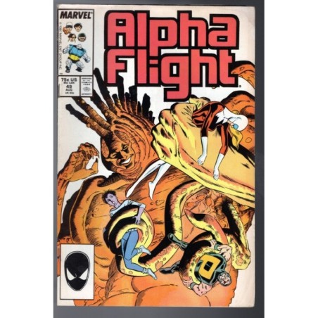 ALPHA FLIGHT 49 - MARVEL 1987 - BAGGED BOARDED - FN (6.0)