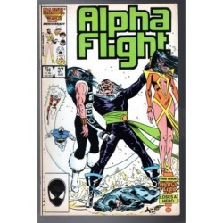 ALPHA FLIGHT 37 - MARVEL 1986 - BAGGED BOARDED - VF+(8.5)
