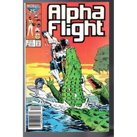 ALPHA FLIGHT 41 - MARVEL 1986 - BAGGED BOARDED - VF (8.0)
