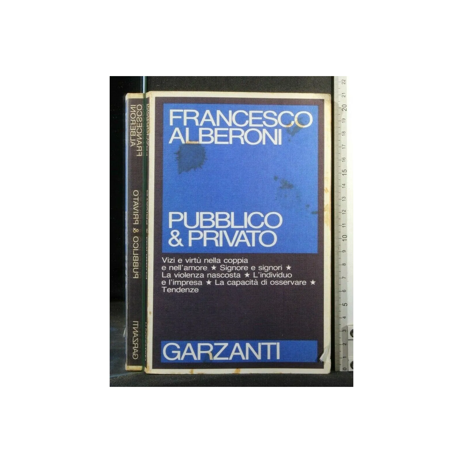 PUBBLICO & PRIVATO. FRANCESCO ALBERONI. GARZANTI.