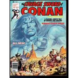 THE SAVAGE SWORD OF CONAN 36 - MARVEL 1977 - BAGGED BOARDED - NM-(9.2)