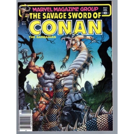 THE SAVAGE SWORD OF CONAN 65 - MARVEL 1980 - BAGGED BOARDED - NM-(9.2)