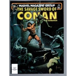 THE SAVAGE SWORD OF CONAN 72 - MARVEL 1980 - BAGGED BOARDED - NM-(9.2)