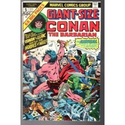 GIANT-SIZE CONAN THE BARBARIAN 5 - MARVEL 1975 - BAGGED BOARDED - FN/VF (7.0)