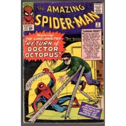 AMAZING SPIDER-MAN  11 - MARVEL 1964 - BAGGED BOARDED - GD (2.0)