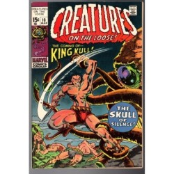 CREATURES ON THE LOOSE! 10 - MARVEL 1971 - BAGGED BOARDED - NM-(9.2)