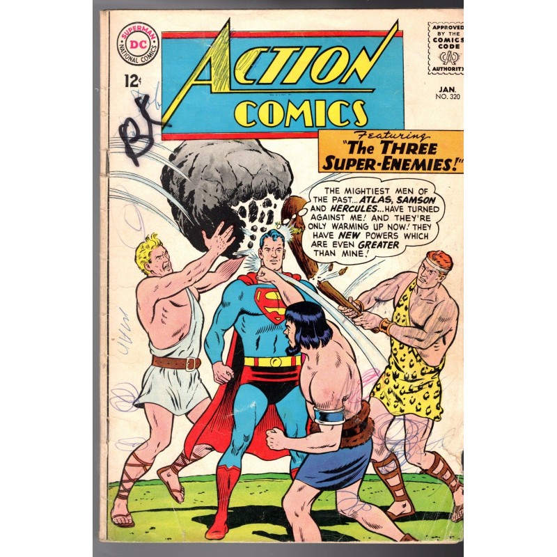 ACTION COMICS  320 - DC COMICS 1965 - BAGGED BOARDED - GD+ (2.5)
