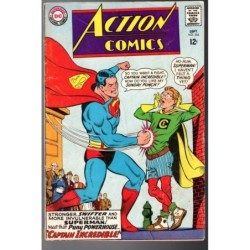 ACTION COMICS  354 - DC COMICS 1967 - BAGGED BOARDED - FN (6.0)