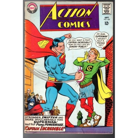 ACTION COMICS  354 - DC COMICS 1967 - BAGGED BOARDED - FN (6.0)