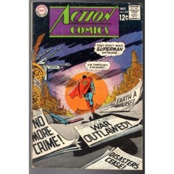 ACTION COMICS  368 - DC COMICS 1968 - BAGGED BOARDED - VG/FN (5.0)