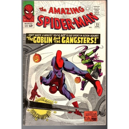 AMAZING SPIDER-MAN  23 - MARVEL 1965 - BAGGED BOARDED - FN/VF (7.0)
