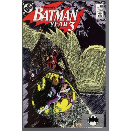 BATMAN 439 - DC COMICS 1989 - BAGGED BOARDED - NM(9.4)