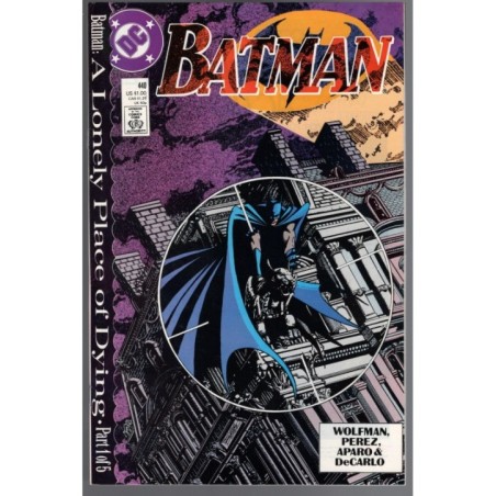 BATMAN 440 - DC COMICS 1989 - BAGGED BOARDED - NM(9.4)