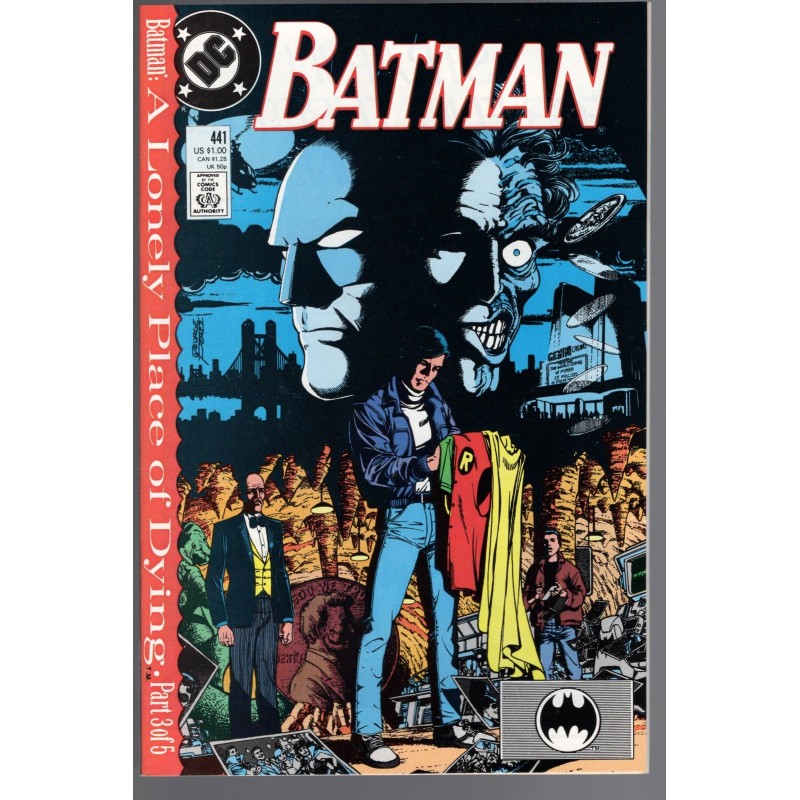 BATMAN 441 - DC COMICS 1990 - BAGGED BOARDED - NM(9.4)