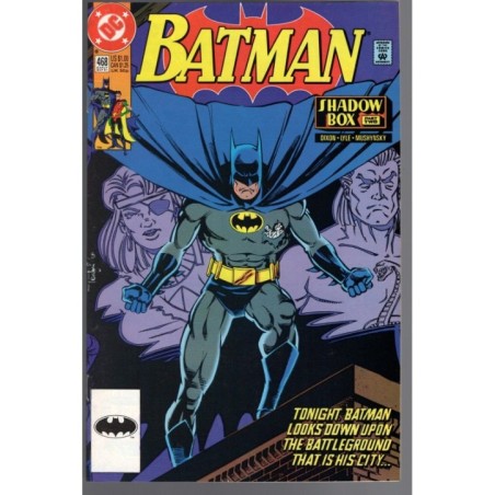 BATMAN 468 - DC COMICS 1991 - BAGGED BOARDED - NM(9.4)
