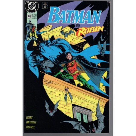 BATMAN 465 - DC COMICS 1991 - BAGGED BOARDED - NM(9.4)