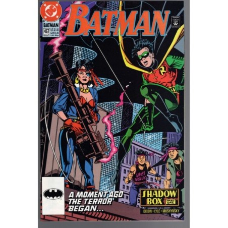 BATMAN 467 - DC COMICS 1991 - BAGGED BOARDED - NM(9.4)