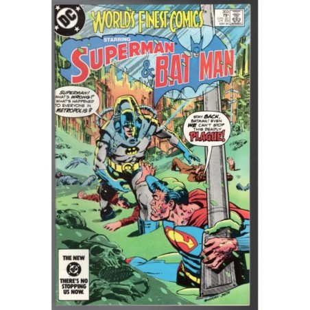 WORLD'S FINEST COMICS 303 - DC COMICS 1984 - BAGGED BOARDED - NM(9.4)